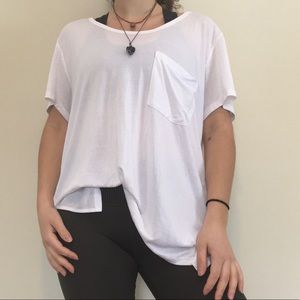 Wilfred Tops - Wilfred Free- Artizia White Tee Wilfred Tops - Wilfred Free- Artizia White Tee